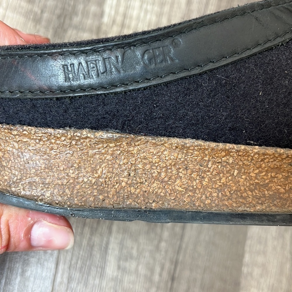 Halflinger Clogs German Grizzly Torben Charcoal Black size 41 - Picture 7 of 16